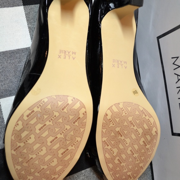 Black Rhinestone 2 1/4" Heel - Picture 4 of 4